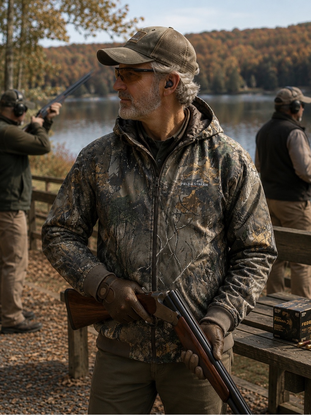 Field & Stream Men’s Realtree Camo Performance Jacket - Brown/Green